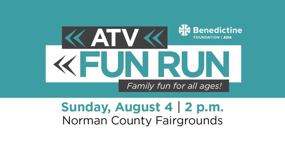 TV Fun Run | Family fun for all ages! | Sunday, August 4 at 2:00 p.m. Norman County Fairgrounds.